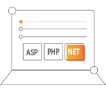 支持ASP、PHP、Asp.Net等多種語(yǔ)言開(kāi)發(fā)